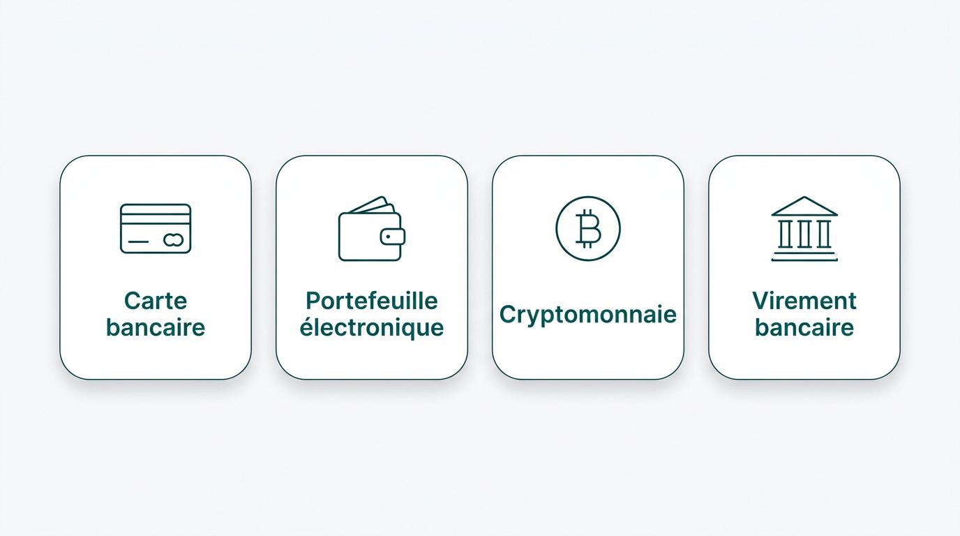 Paiements, retraits et vérification sur Amunbet